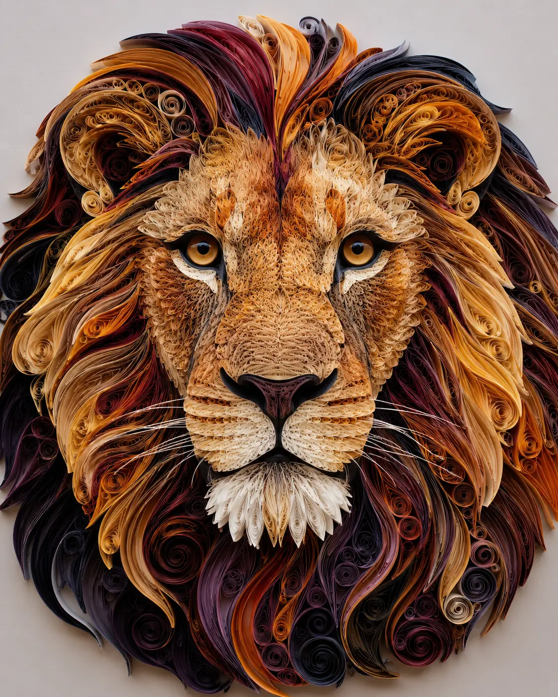 Lion Custom Patch Design
